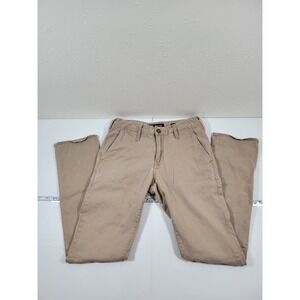 BKE Jake Straight Pants Mens 29x32 Tan Excellent Khaki Chino Stretch 0970